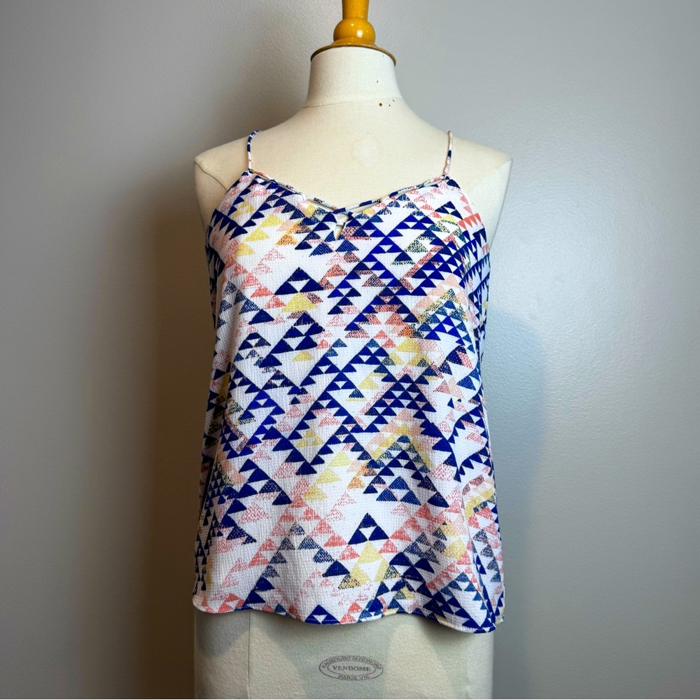 Banana Republic Triangle Pattern Tank Top